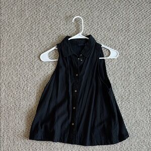 GAP button down tank top size XS